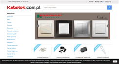 Desktop Screenshot of kabelek.com.pl